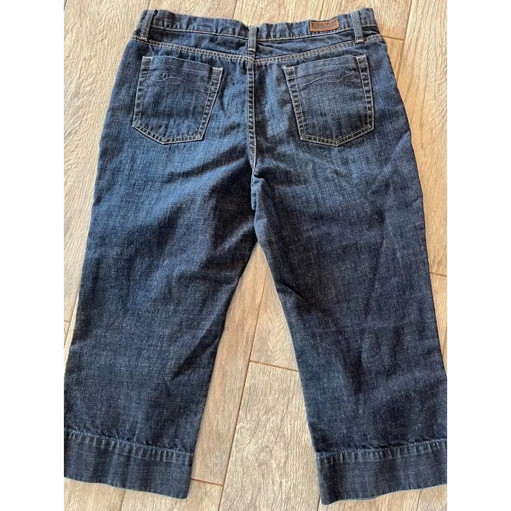 Rocky Mountain Rockies Capri Jeans 14 Denim Mid‎ Rise Jeans Cropped Western - Image 2
