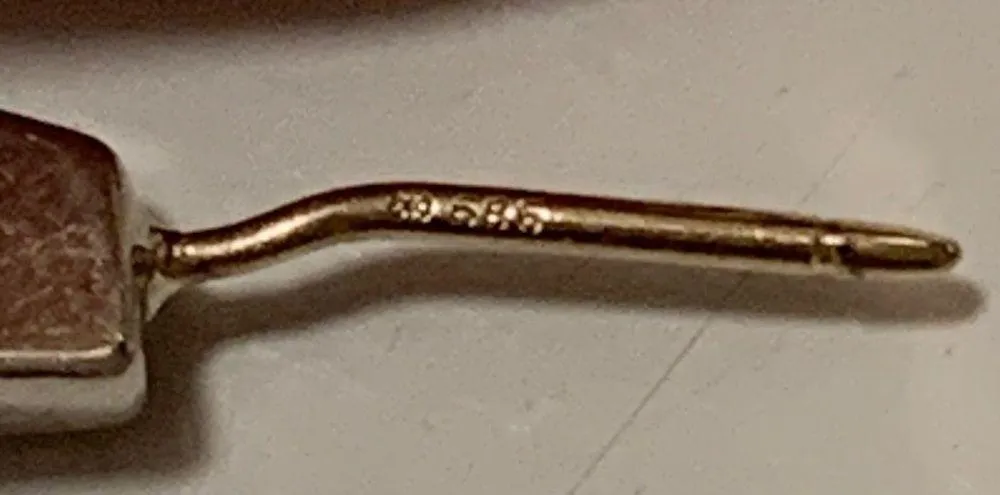 Vintage 925 sterling silver faceted hoop earrings - Image 10