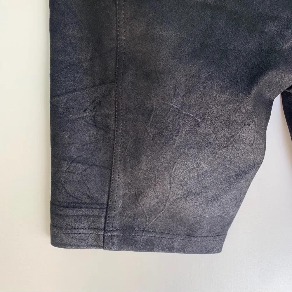 Free People Heatwave Faux Leather Bike Shorts - Image 9