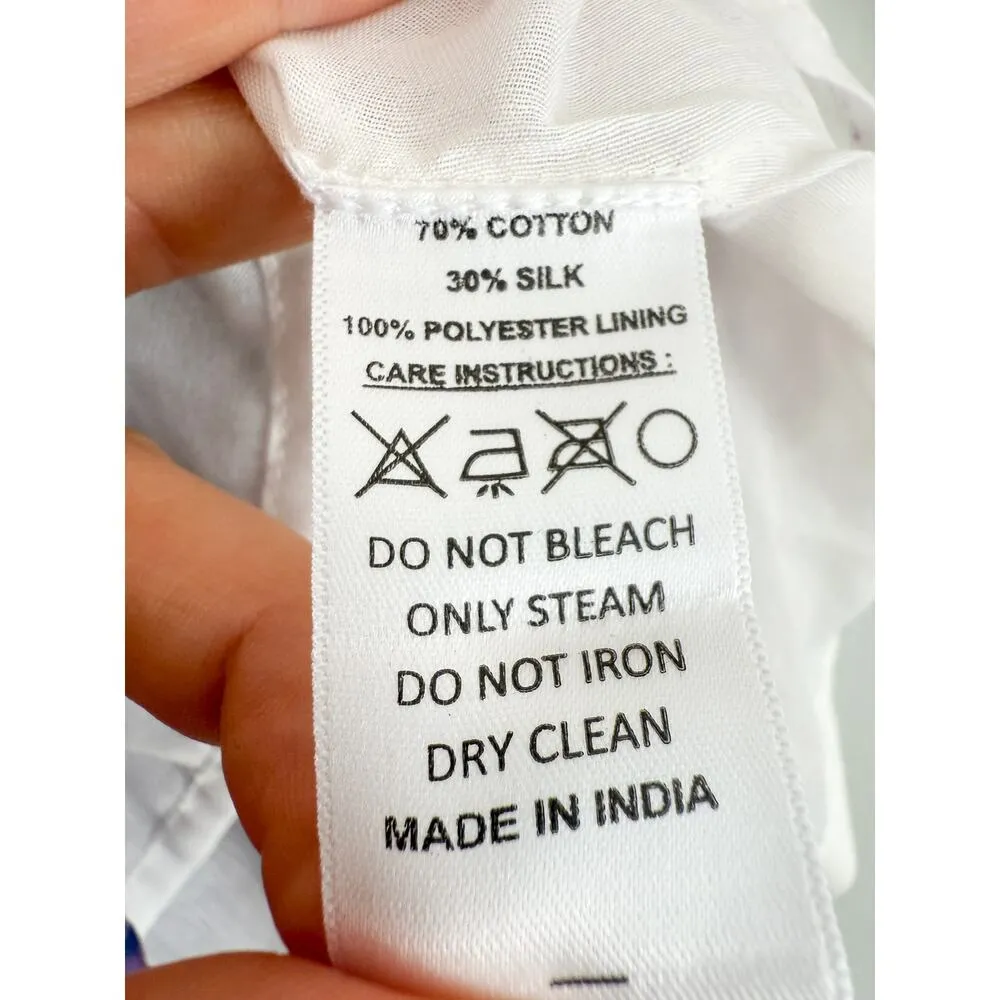 Bell | Ariel Mini Dress in Purple Print | Sz XL - Image 8