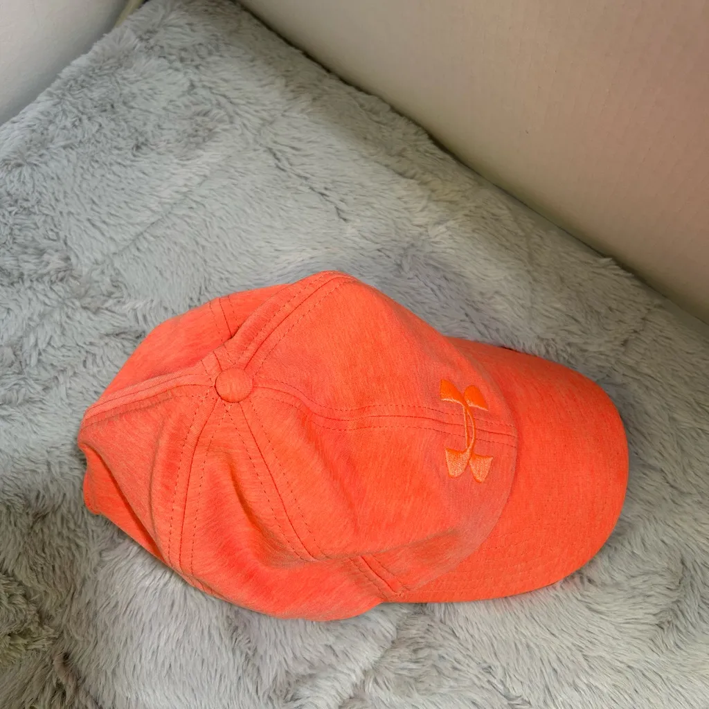 Under Armour  Vibrant Orange Cap - Image 3