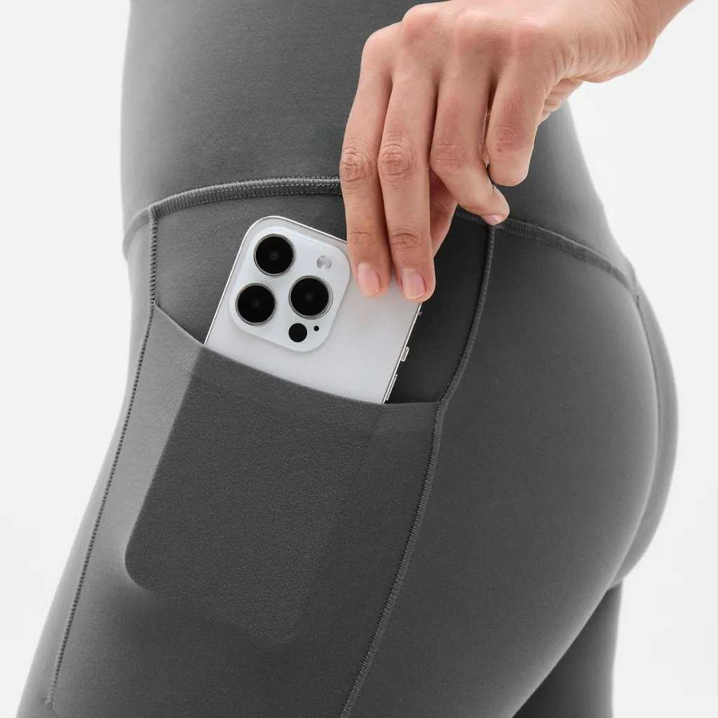 Athleta Salutation Stash High Rise 7/8 Legging – Shadow Grey – Size 2X – NWT - Image 5