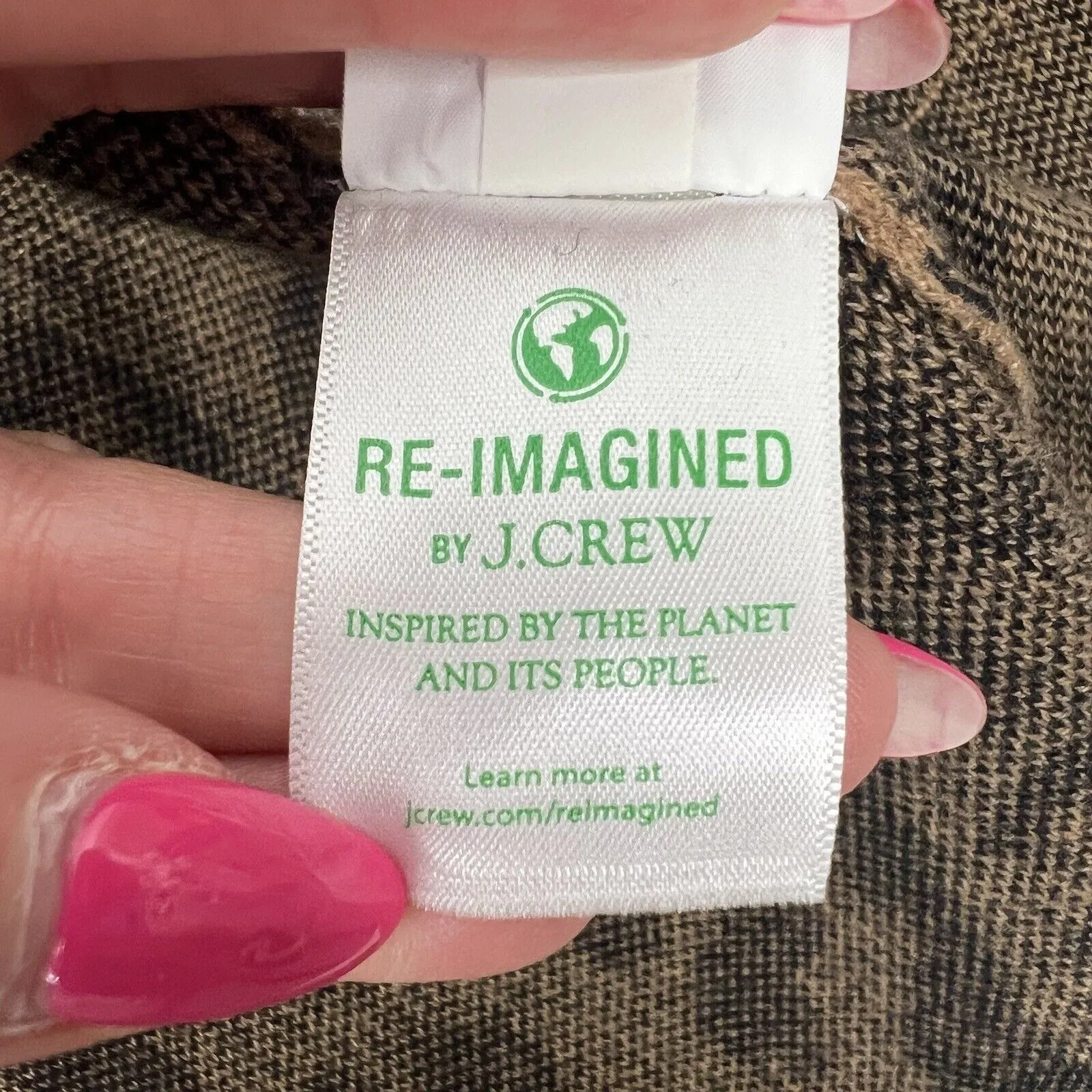 J.Crew Size XS Sophie Open Front Leopard Cardigan Sweater Blazer Relaxed Fit Black - Image 11