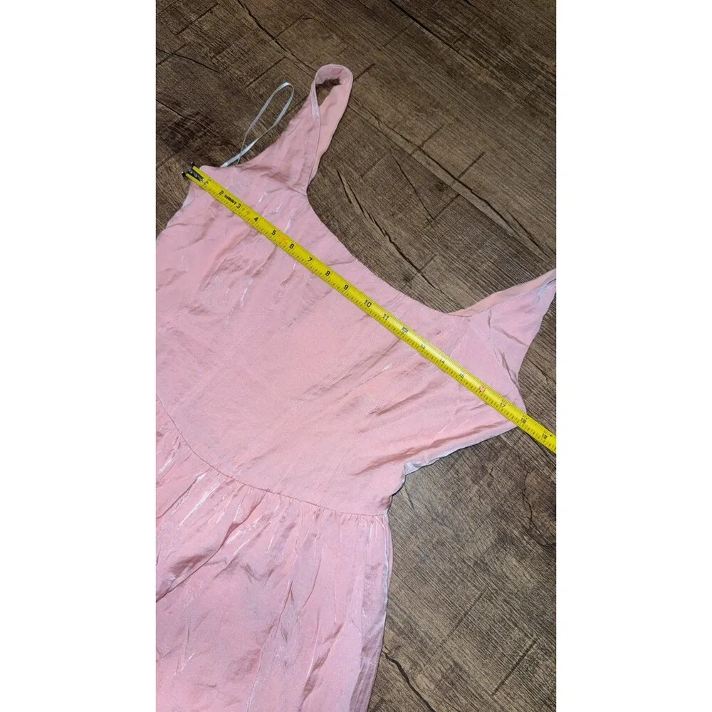 Princess Polly Judson satin coral pink corset romper playsuit - Image 6