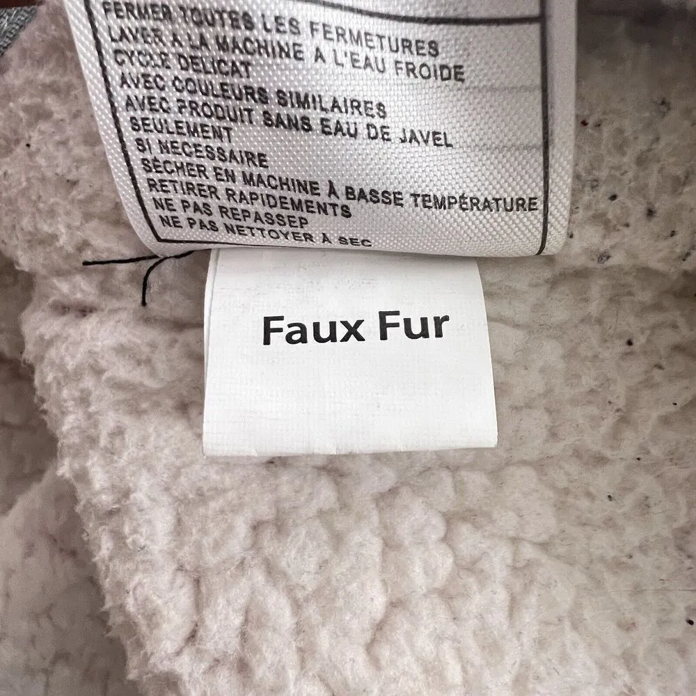 Bebe Sport Ribbed Zip Up Sweater hooded flece women coat pink red Logo Medium - Image 8