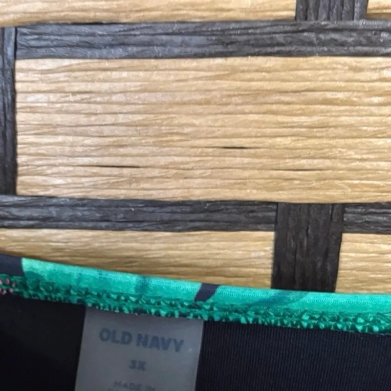 Old Navy Floral Wrap Swim Dress Size 3X - Image 6