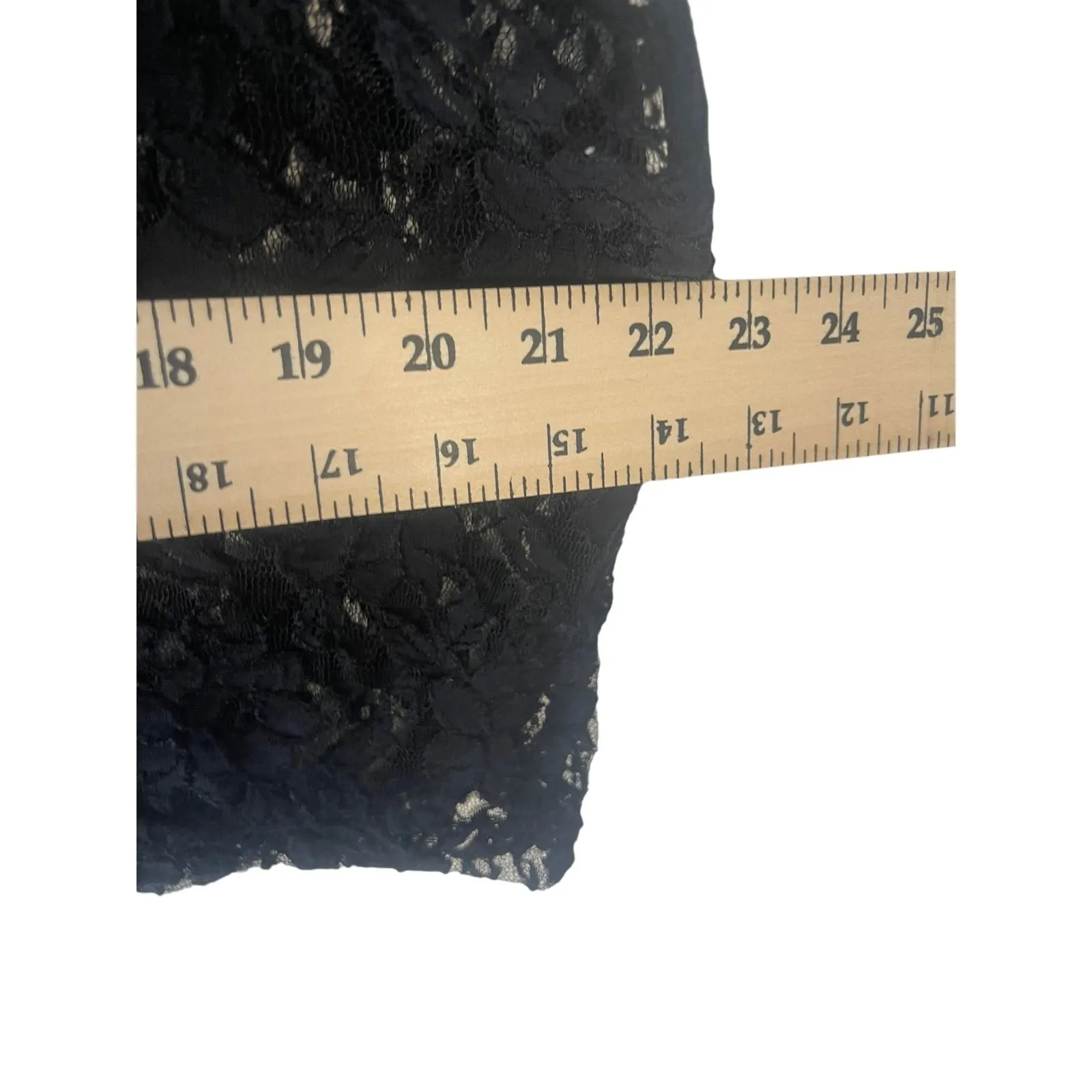 Tvik Womens‎ Size Small Black Lace Floral Swimwear Cover - Image 8