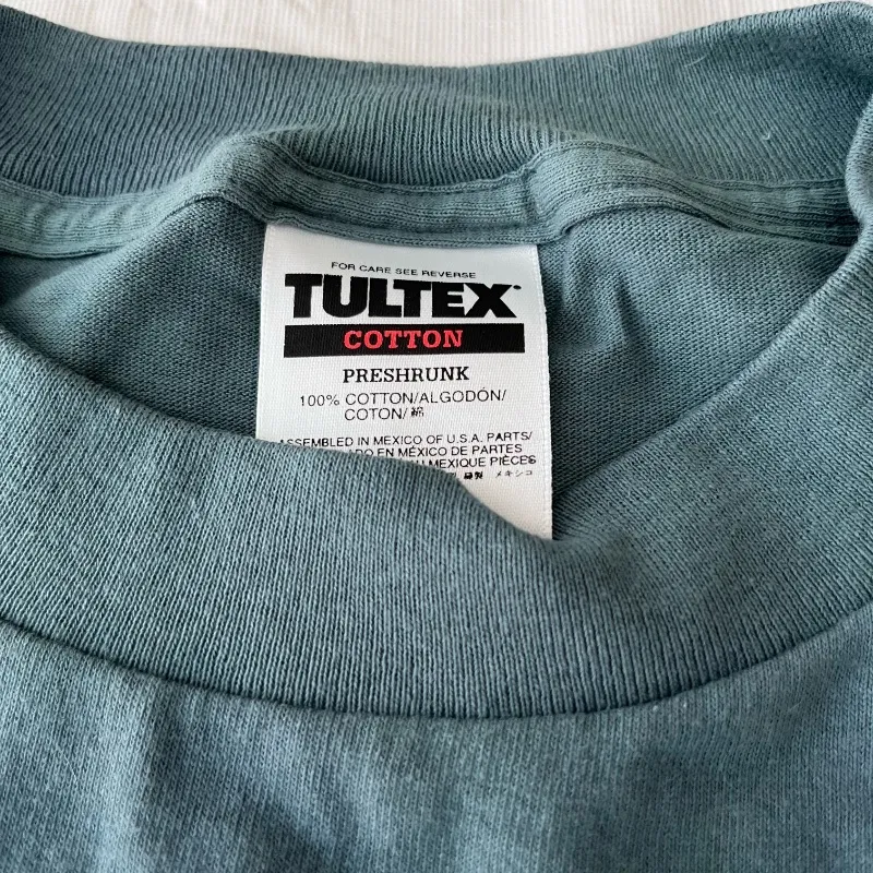 Vintage 90s Dreamcatcher Hand Painted Green‎ T-Shirt - Image 4