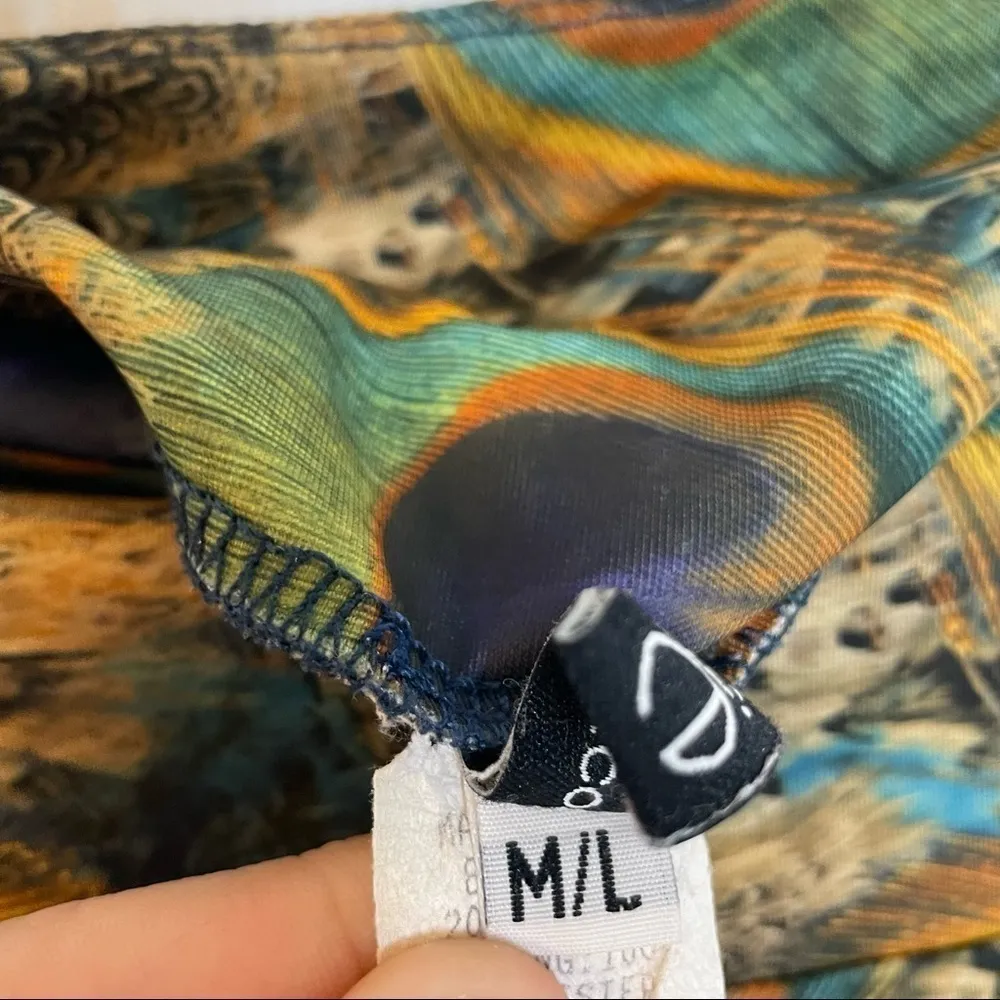 ONZIE | Peacock Print 20” Leggings -322 - Image 6