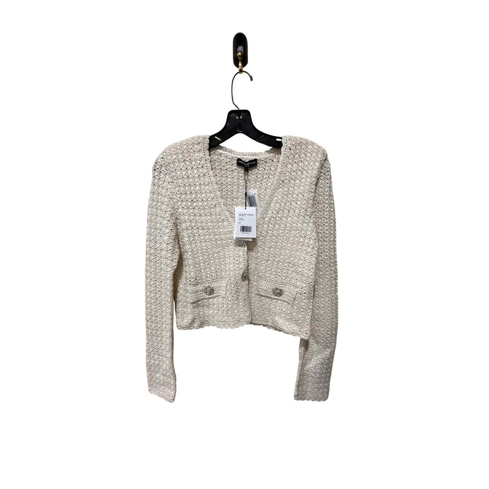 Generation Love‎ Joy Crochet Cardigan Size Small - Image 6