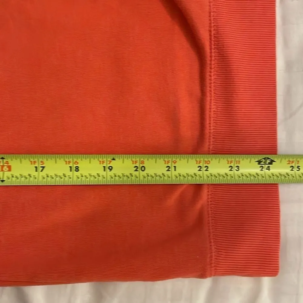 Victoria's Secret Orange Lip Kissed Graphic Sweatshirt Womens Size Medium - Image 6