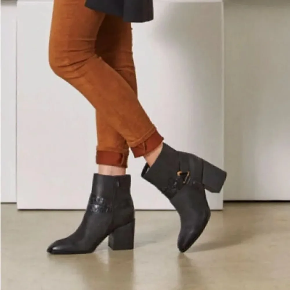 Vionic Carnelia Block Heel Bootie Black Size 9 BRAND NEW - Image 2