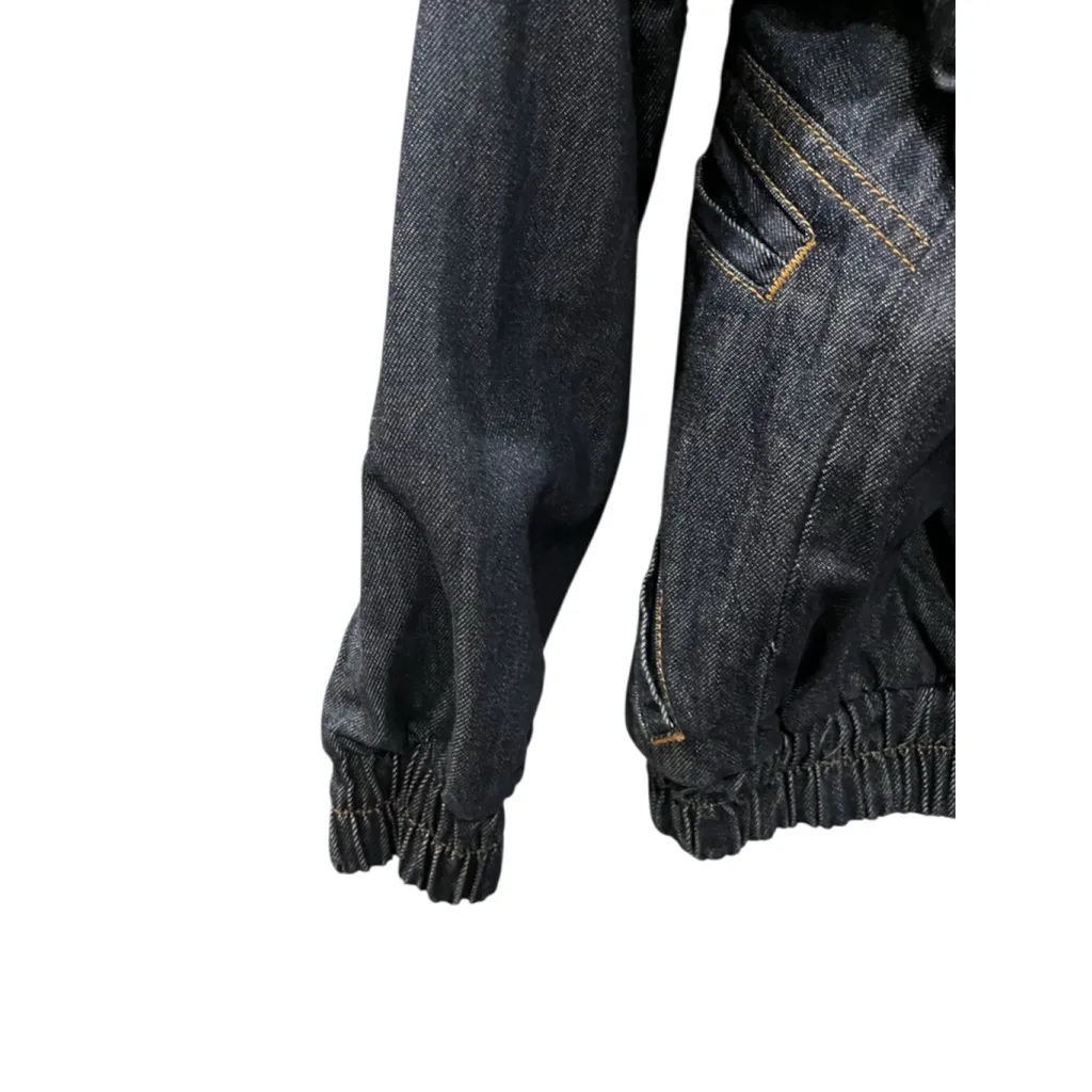 VTG NWT Von Dutch Denim Beaded Laurence Jacket Size Med Unisex Cougar Dead Stock - Image 15