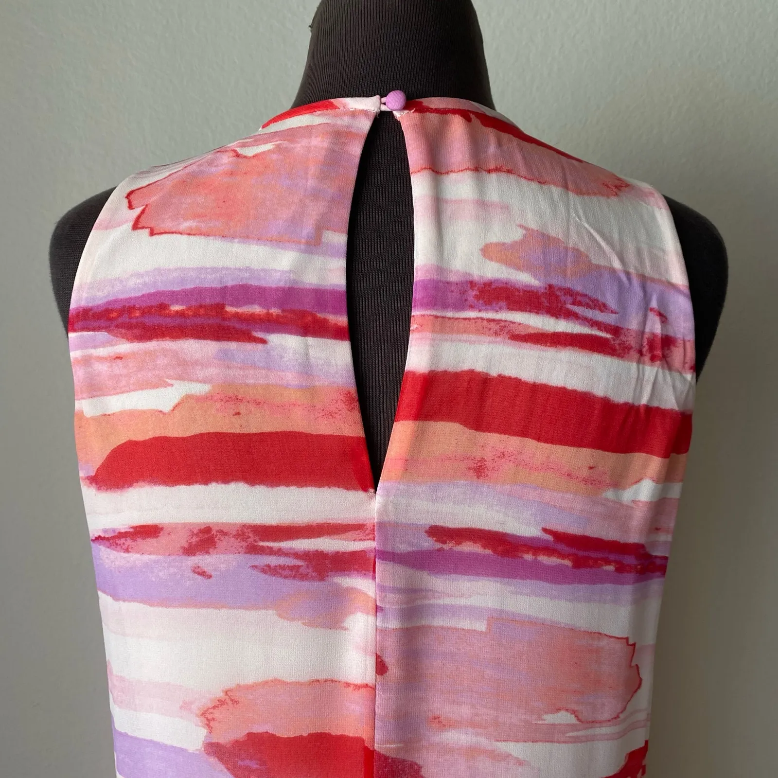 Calvin Klein sz 4 bright abstract‎ shift mini dress - Image 6