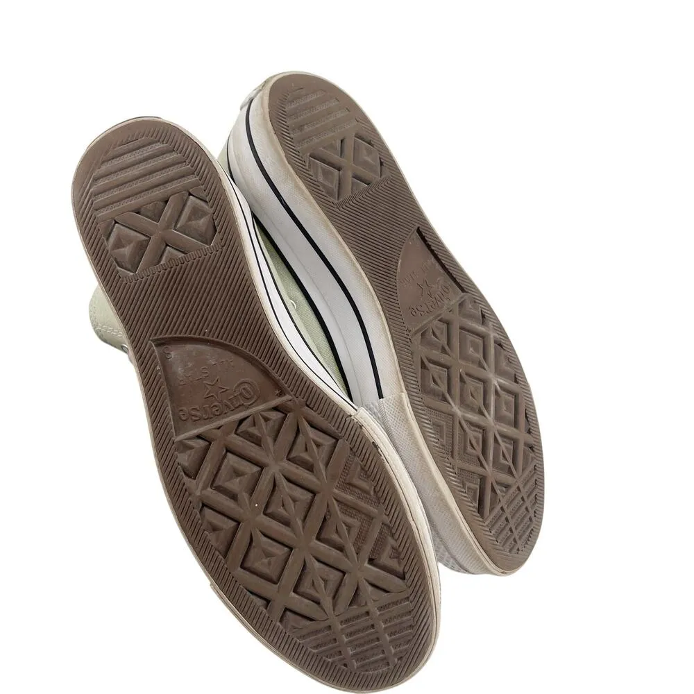 Converse Chuck Taylor All Star Lift Platform Sneakers Sage Green Women’s 10 - Image 10