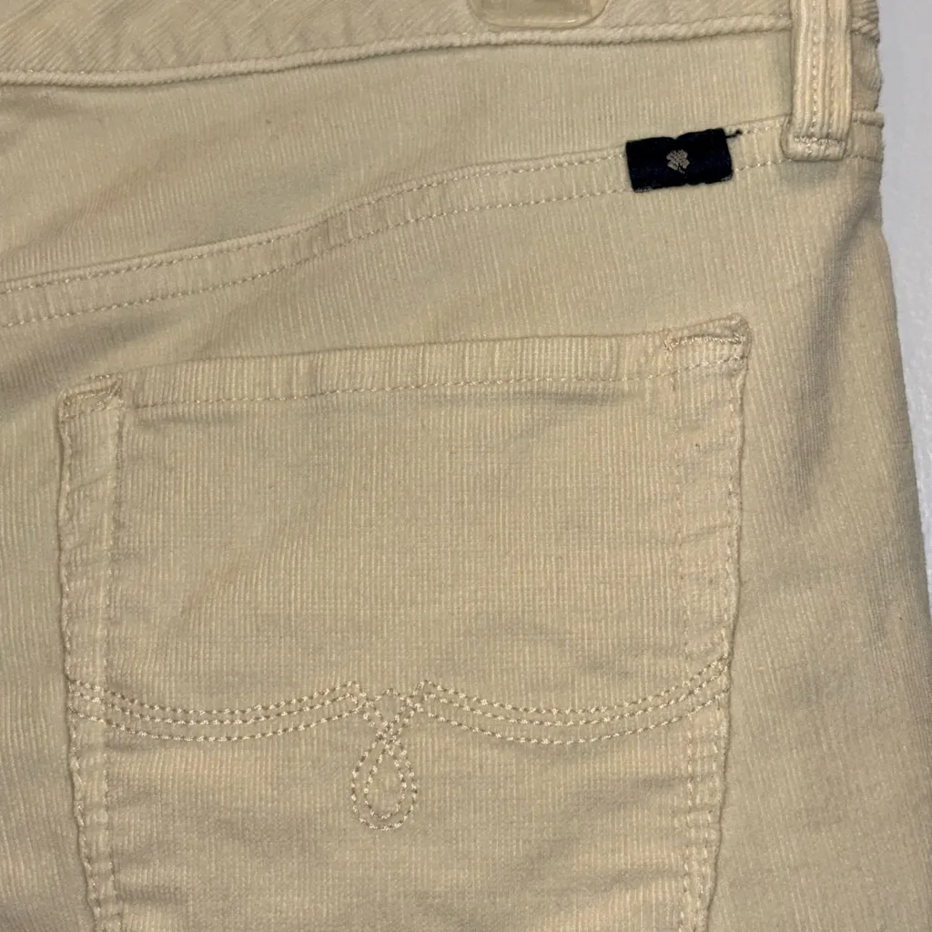 Lucky Brand Women's Cream Skinny Jeans with Zipper Detail - Image 7