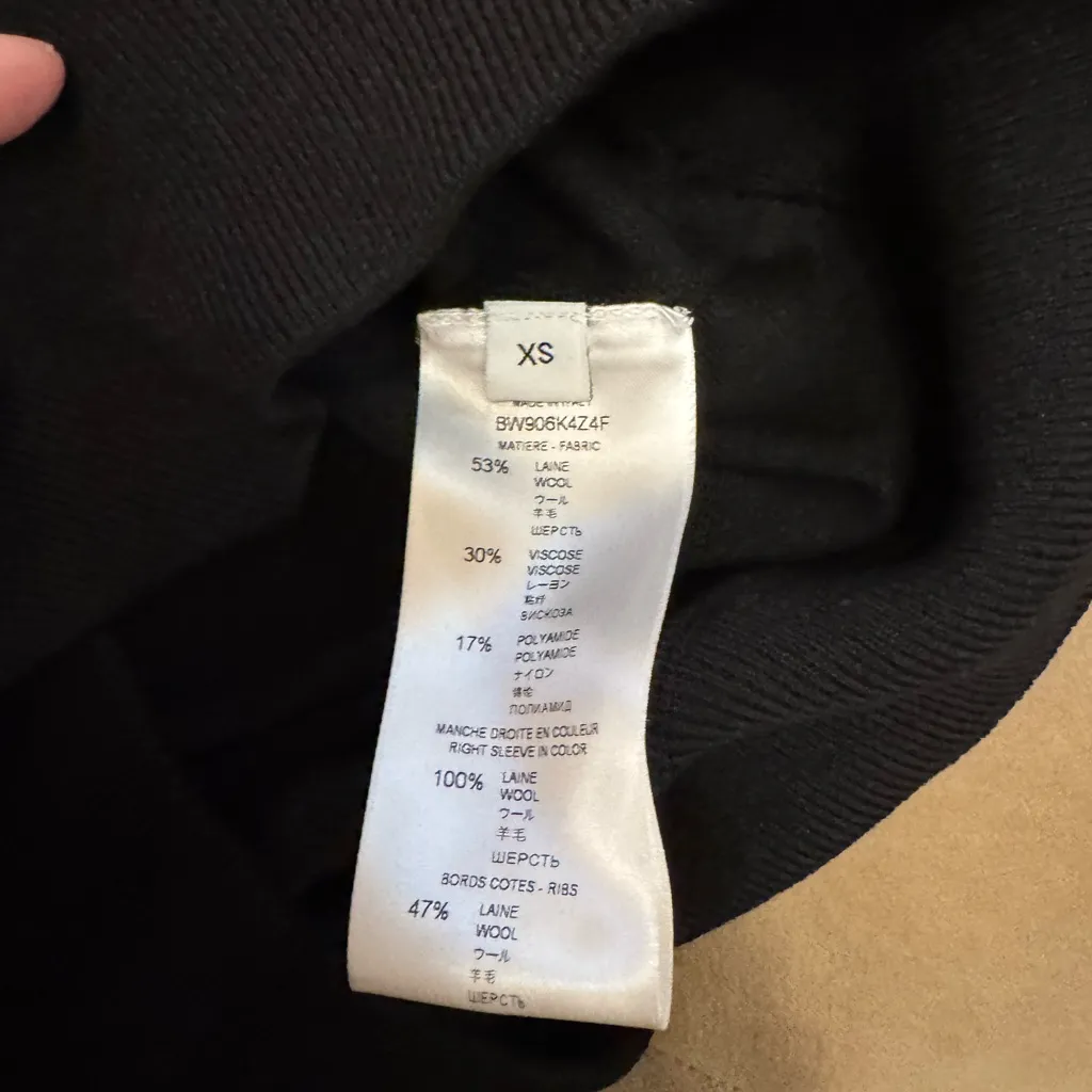 Authentic Givenchy Black and Green Crewneck Jumper - Image 7