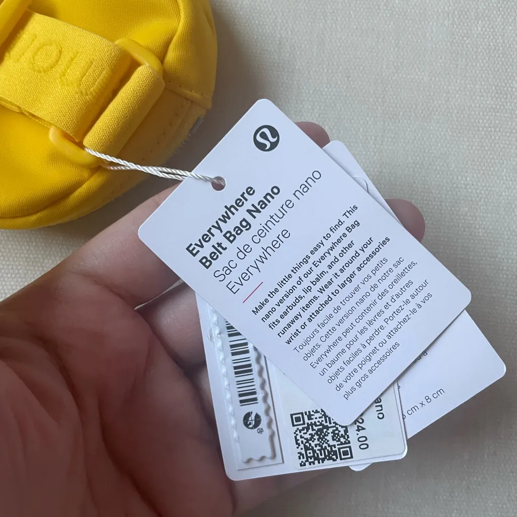 Lululemon Everywhere Belt Bag Nano - Maize Yellow - Image 10