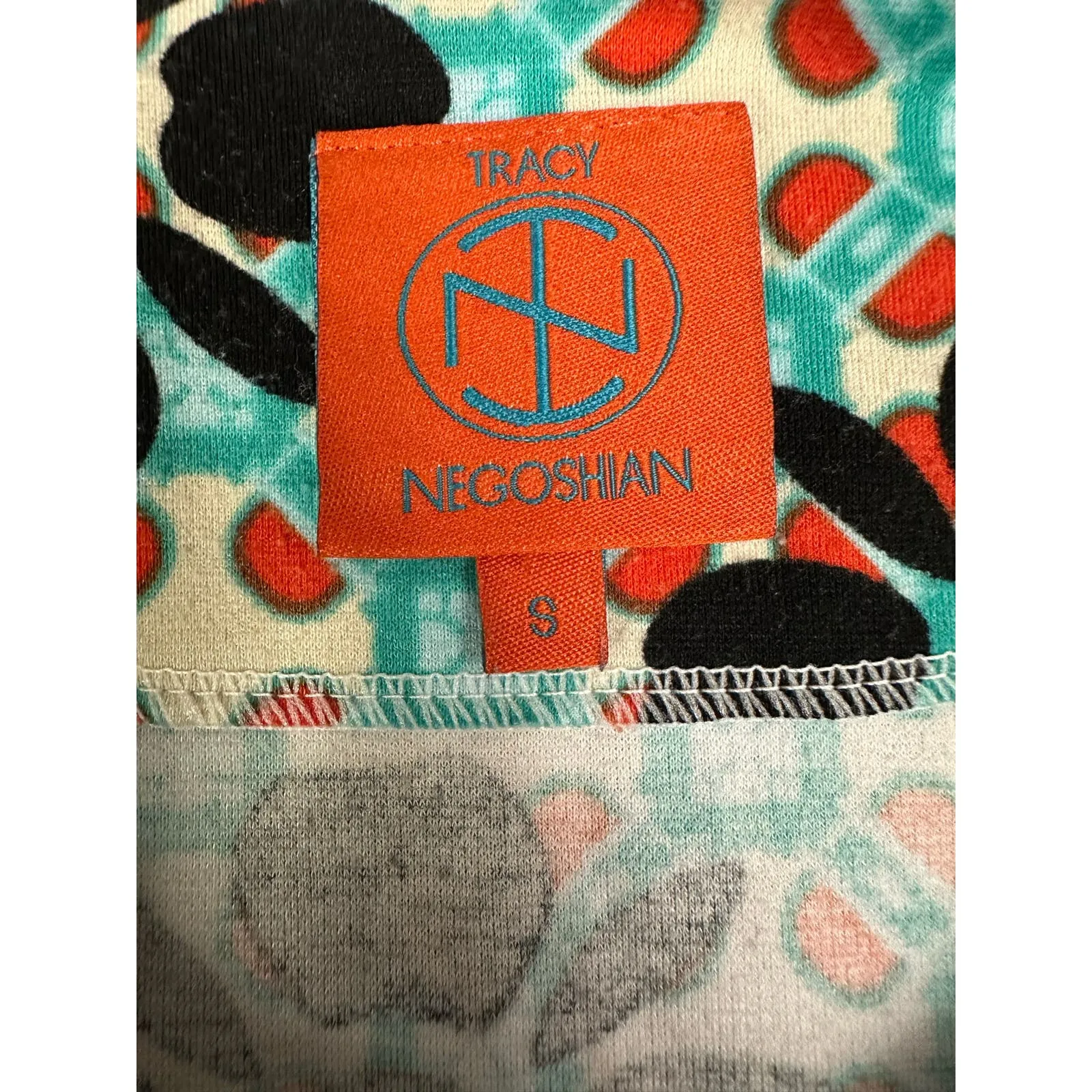 Tracy Negoshian Geometric and floral zip‎ up dress - Image 2