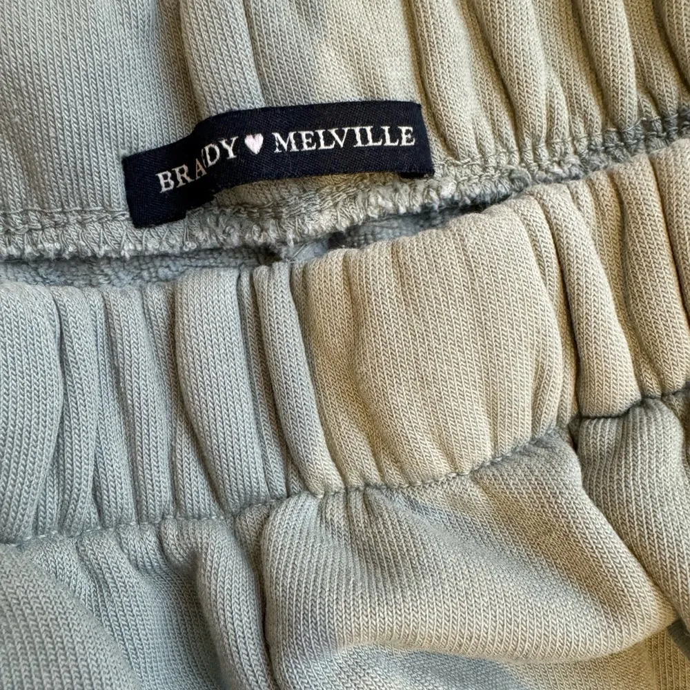 Brandy Melville Rosa Soft Sweatpants Sage Green - Image 6