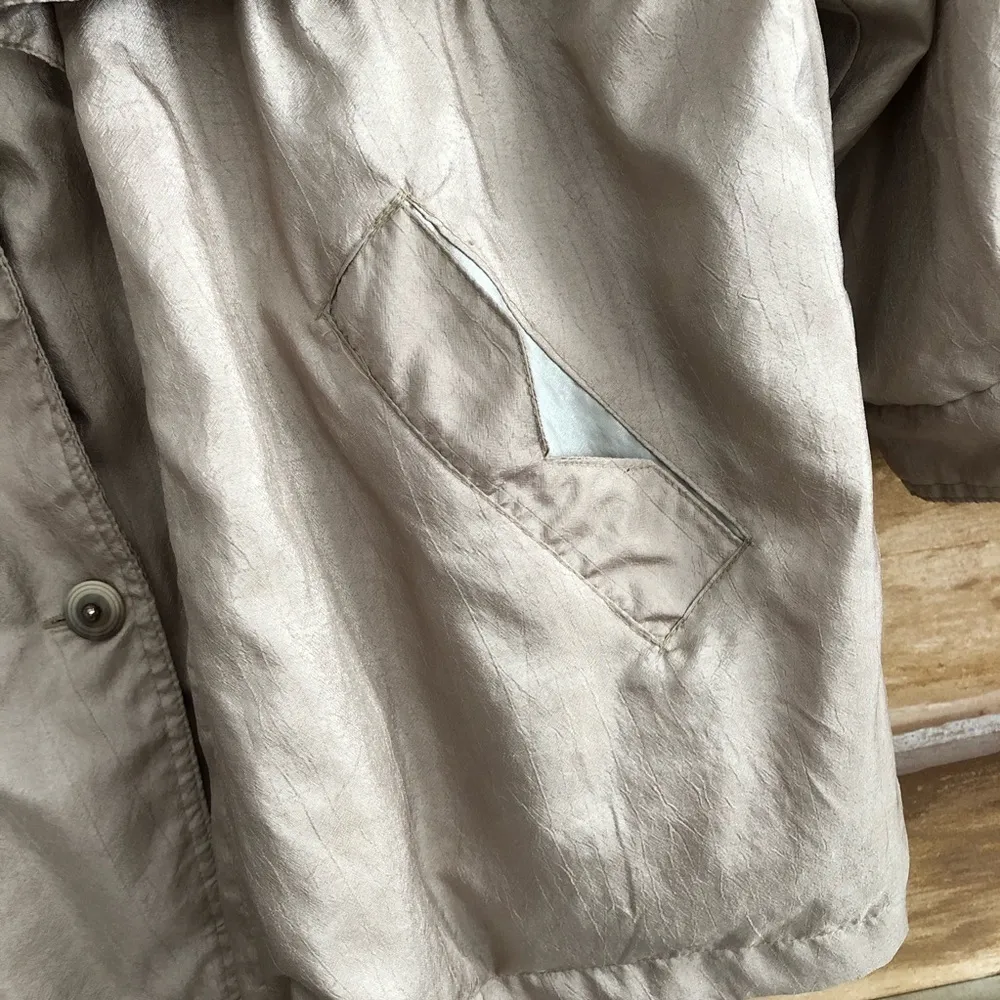 Vintage Current Seen trench style coat plus size 2X - Image 5