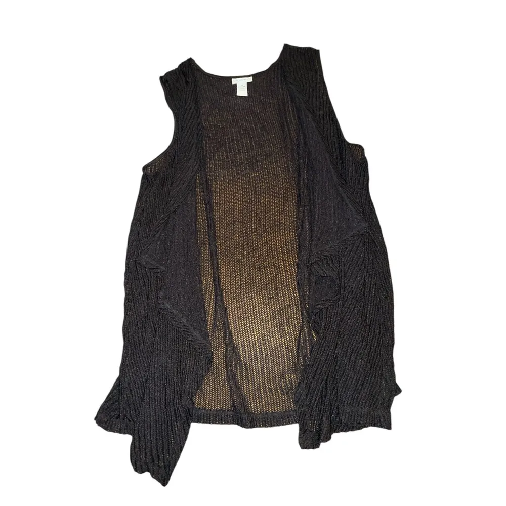 Catherines Black Women's Swim Coverup - Image 2