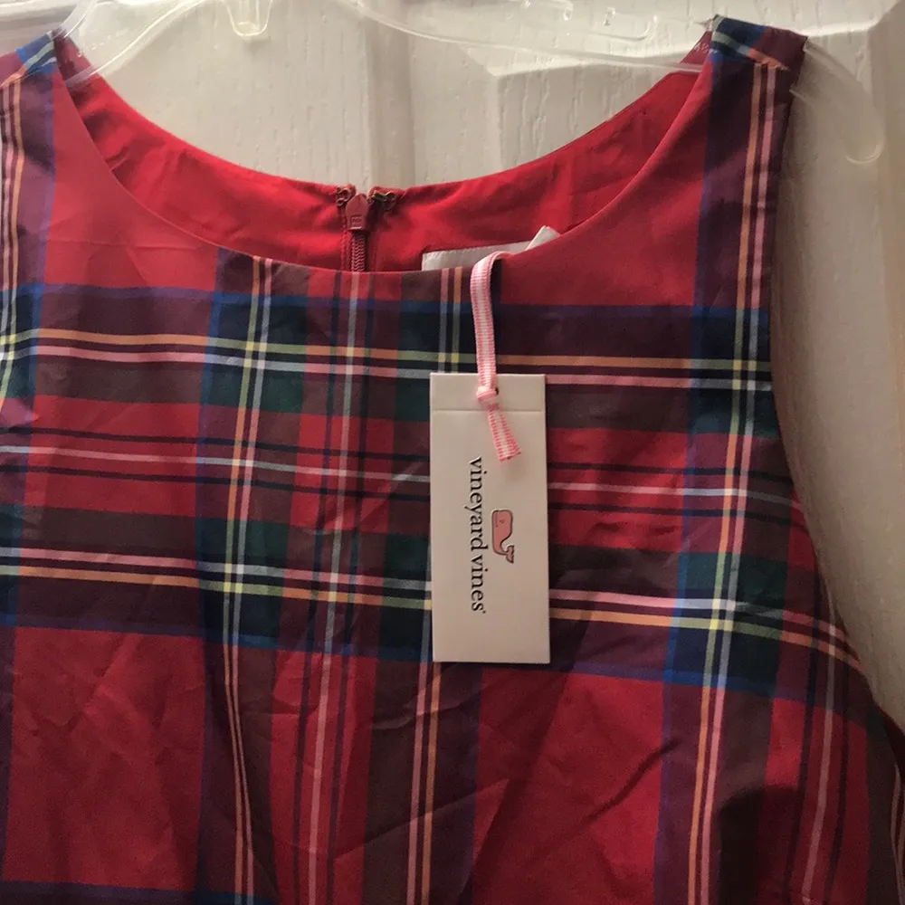 Vineyard Vines plaid Dress - Image 3