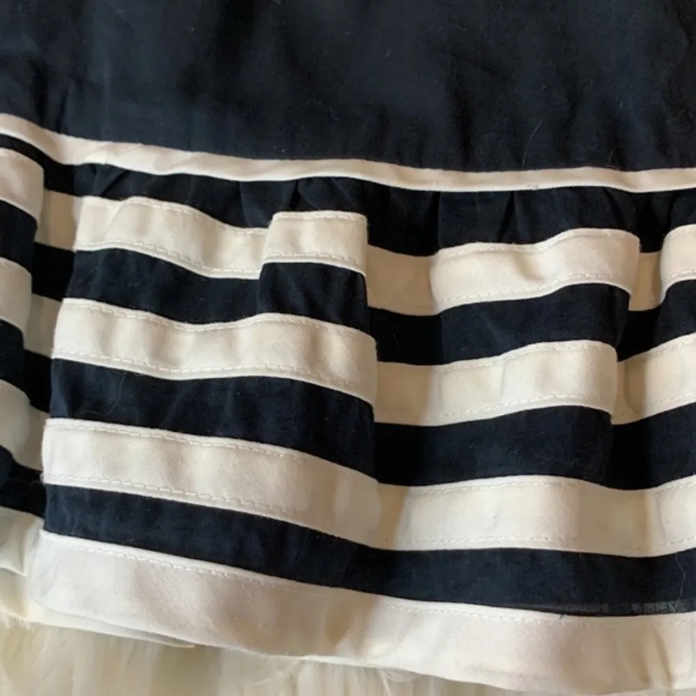 Marc Jacobs cotton mini skirt ruffle flounce hem 10 - Image 6