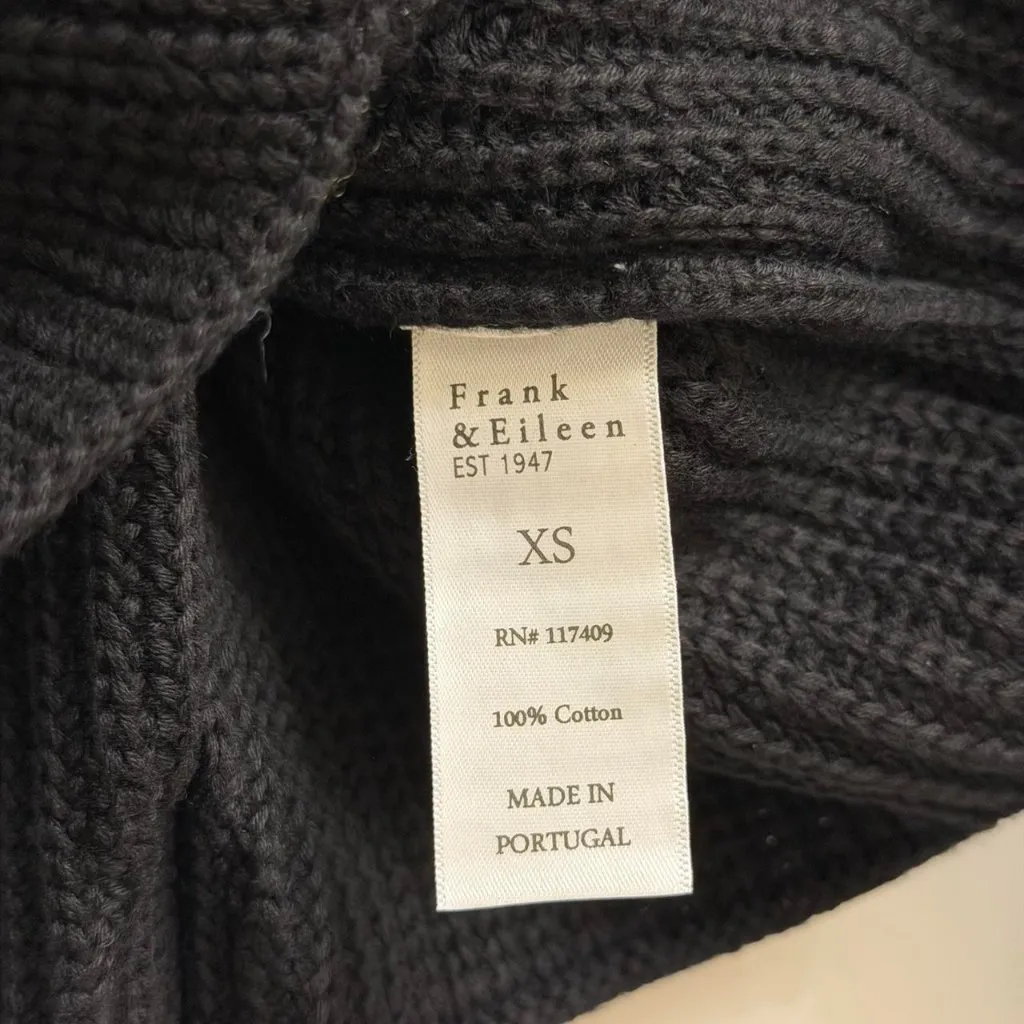 Frank & Eileen Montecito Sweater in Black, Size X-Small - Image 8