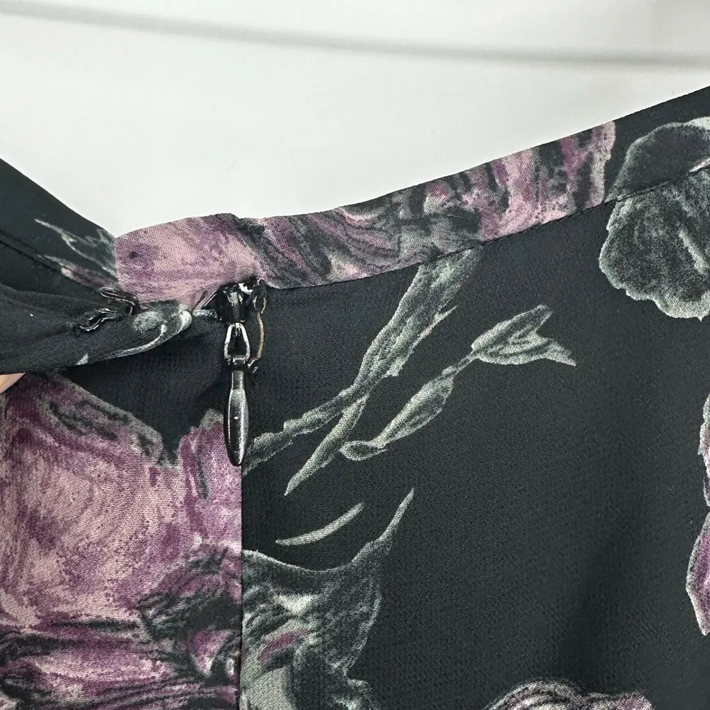 Vintage Y2K Midi Skirt Size 10 Dark Grunge Whimsical Early 2000s - Image 7