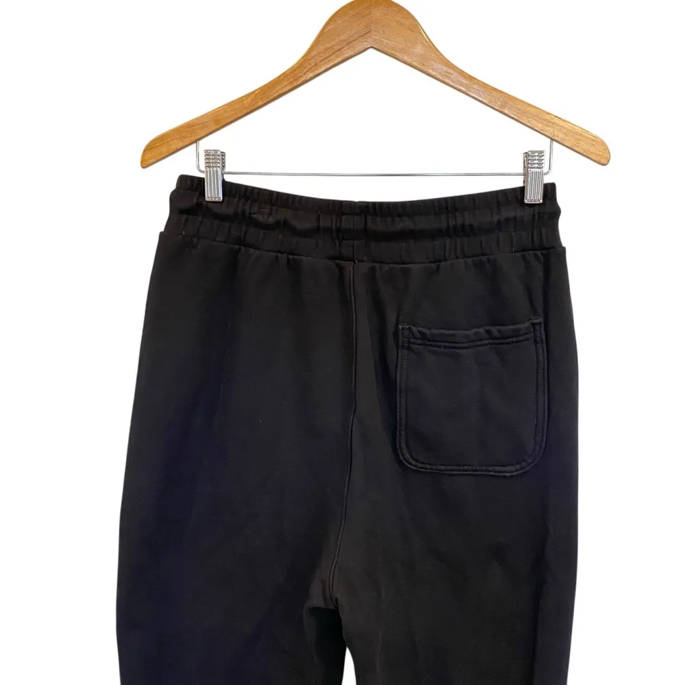 The Local Love Club "Everyone's Invited" Slouchy Jogger Sweatpants Unisex Black Size M - Image 7