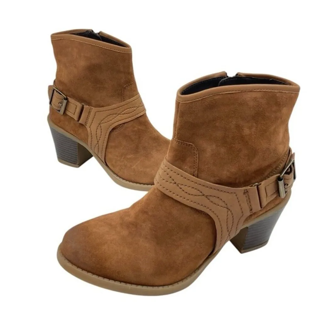 *Earth Lina Arlington Boots Womens 8.5 Brown Leather Western Cowgirlcore Festiva - Image 9