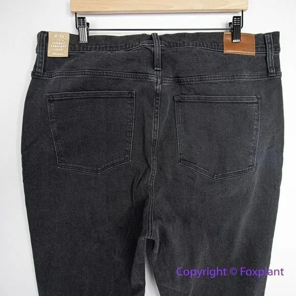 NEW Madewell Classic Straight Jeans in Lunar Wash,‎ 35 - Image 9