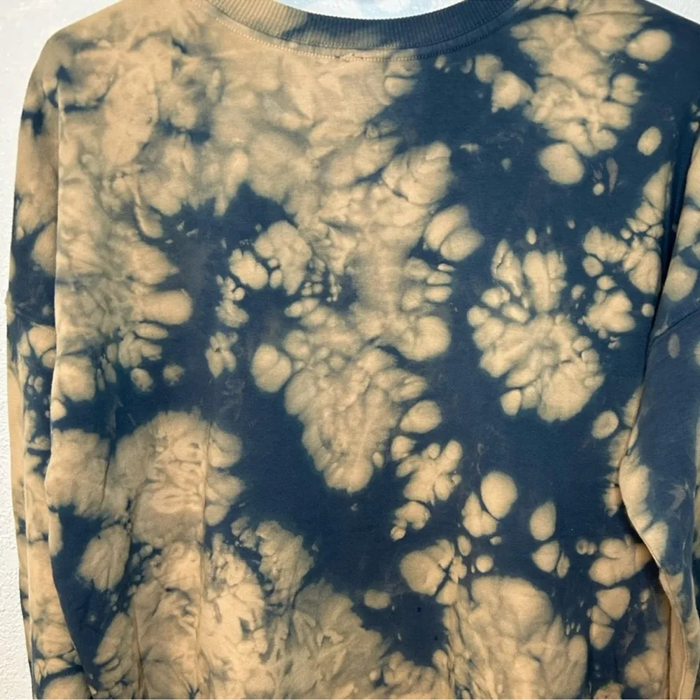 NWOT LACAUSA Tie Dye Sweatshirt Oversized Size XS Anthropologie/Revolve - Image 5