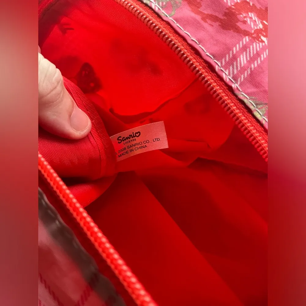 A Very Rare Vintage Sanrio 2008 Hello Kitty Bright Lightweight Shoulder Bag - Image 6