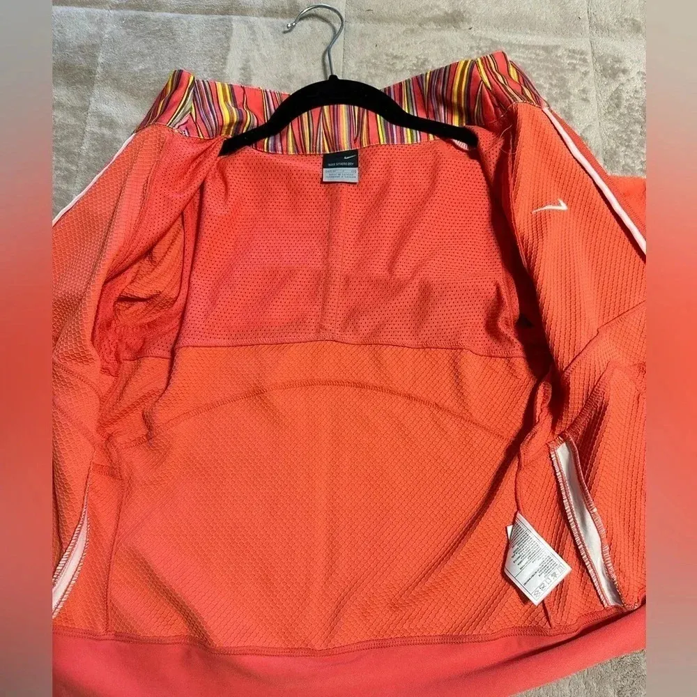 Nike Sphere Dry Full Zip Jacket Women’s Size Small Coral Athleisure Sporty - Image 5