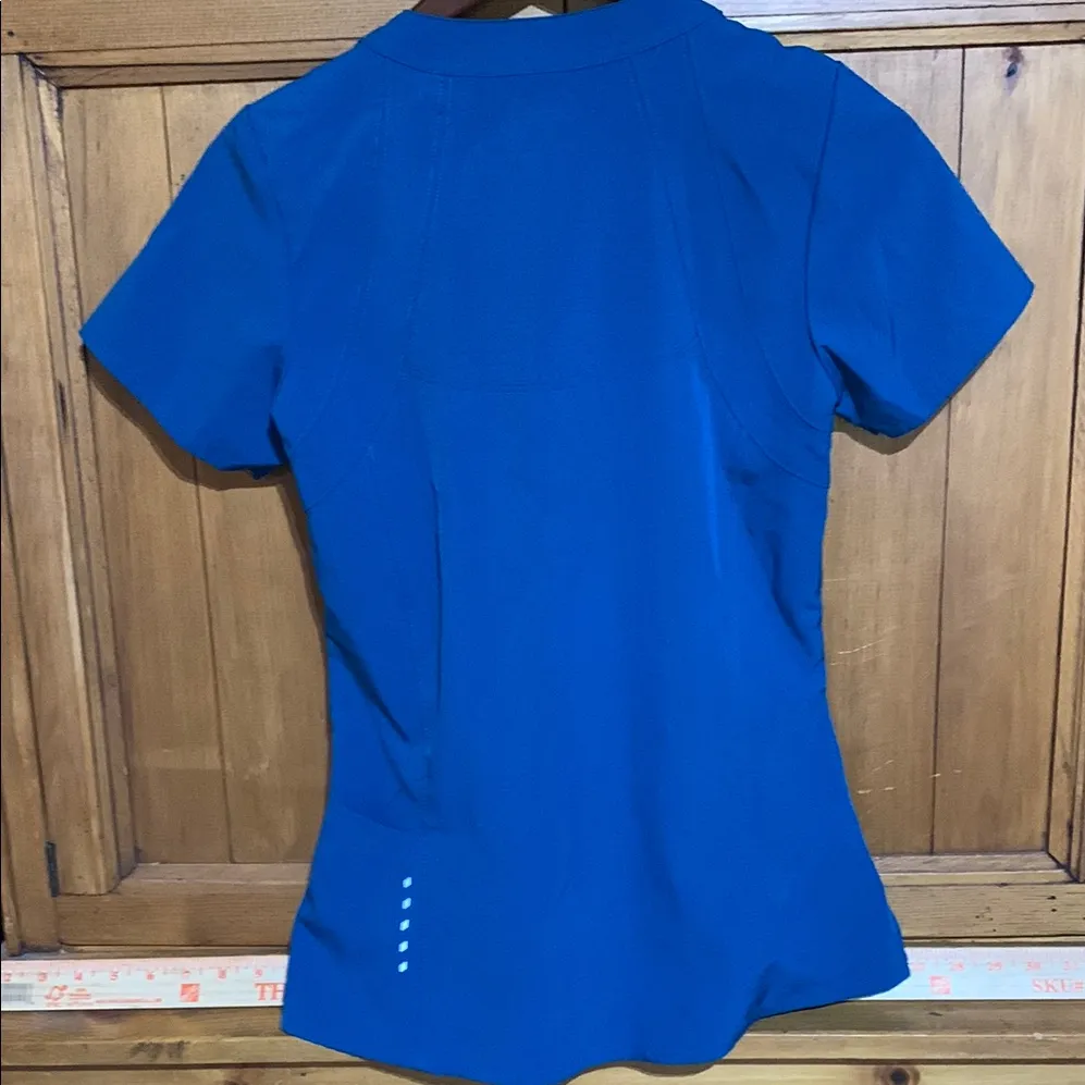 Barco Uniforms Blue Fitted Short Sleeve Tee Size XS - Image 10