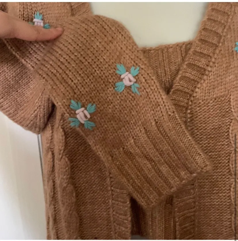 Hazel Moon NWT  Cabel Knit Two Piece Sweater Set - Image 4