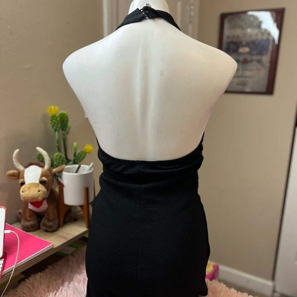 Crystal doll gold and Black dress - Image 4