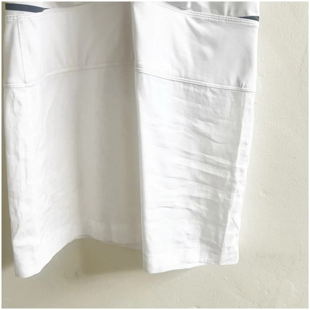 Lululemon Blissed Out Tank Dress Size 2 Striped White Gray Tennis Pickleball - Image 9