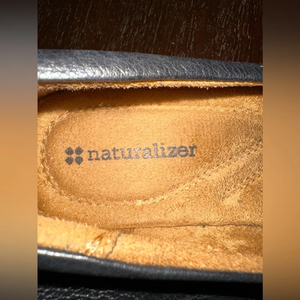 Naturalizer Blue Black Slip On Womens Shoes Neville Size 9.5 - Image 4