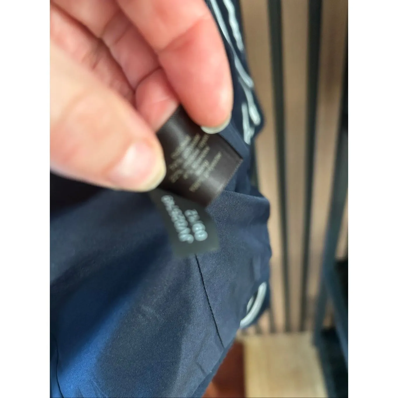 The limited stripped blue blazer stretchy size L work attire - Image 8