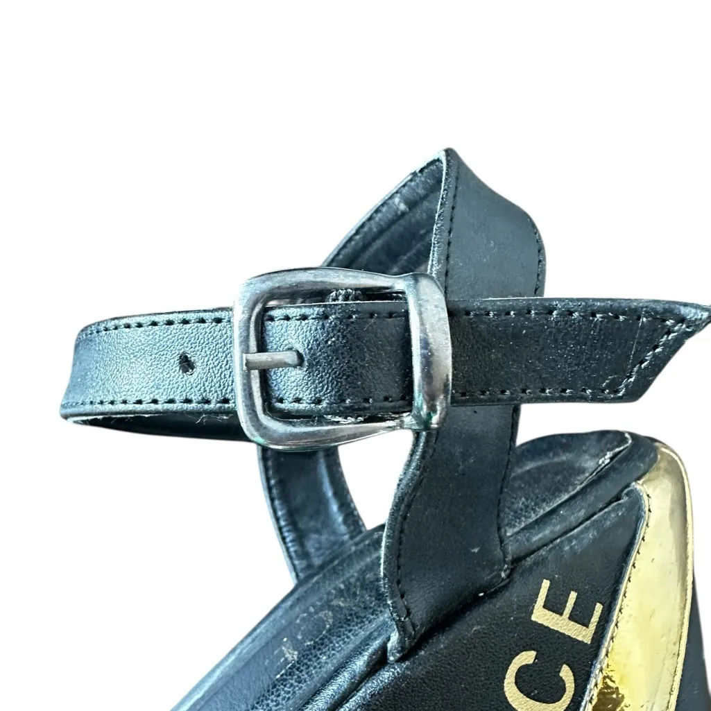 Versace Women’s Medusa Wedge Heels - Image 12