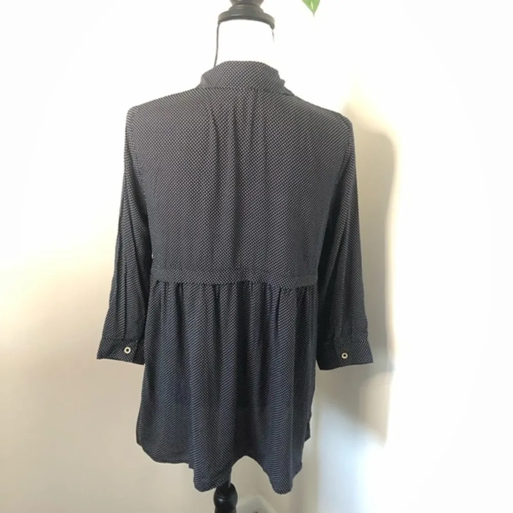 NEW Hem & Thread Polka Dot Button Down Tunic - Image 2