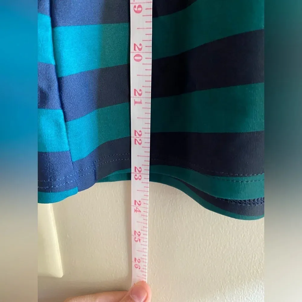 Jude Connally Gia Tee Jude Cloth Striped Shirt Size Small Green - Image 5