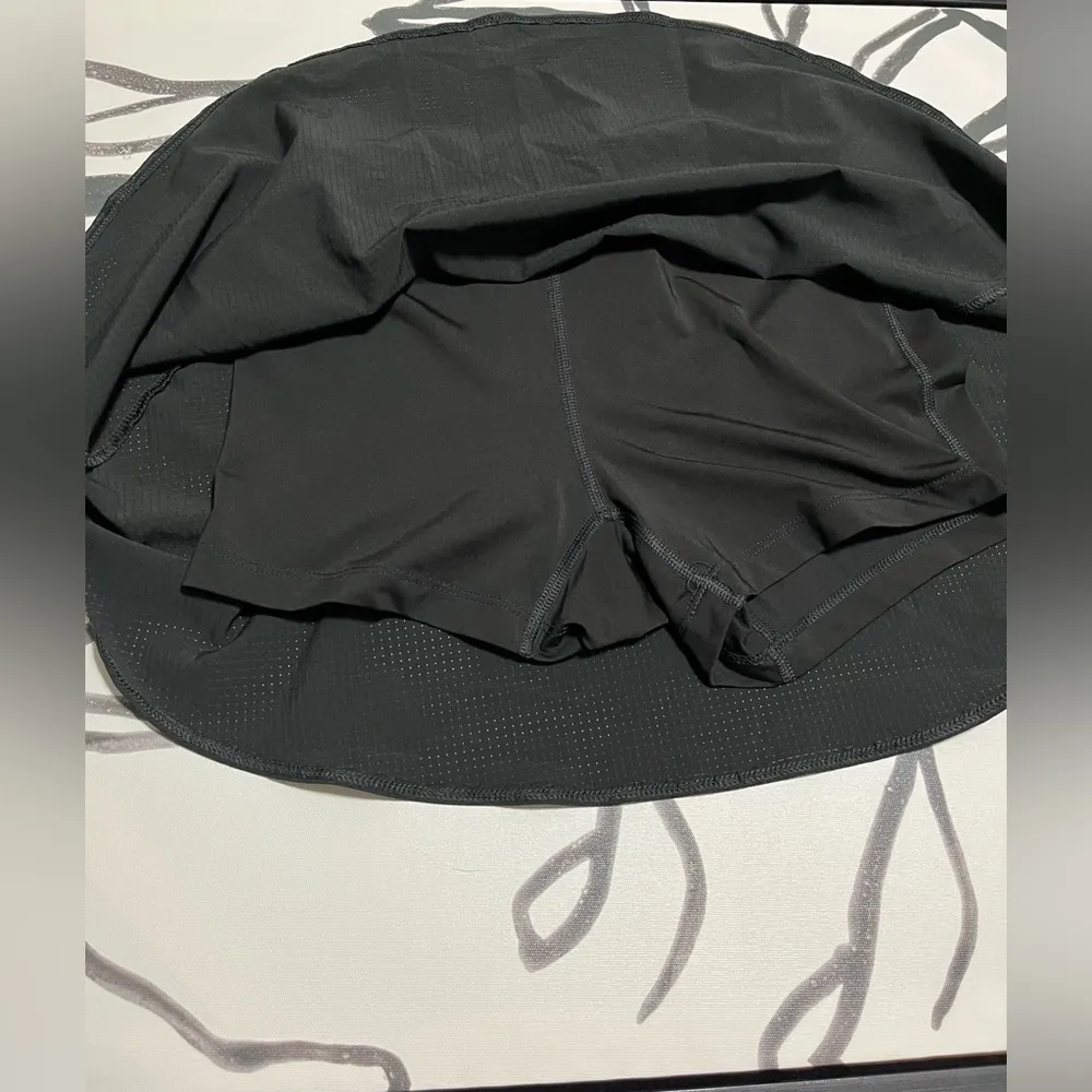 PRINCE Athletic Skirt W/ Shorts. Black Mini Skirt. Women’s XS. EUC - Image 8