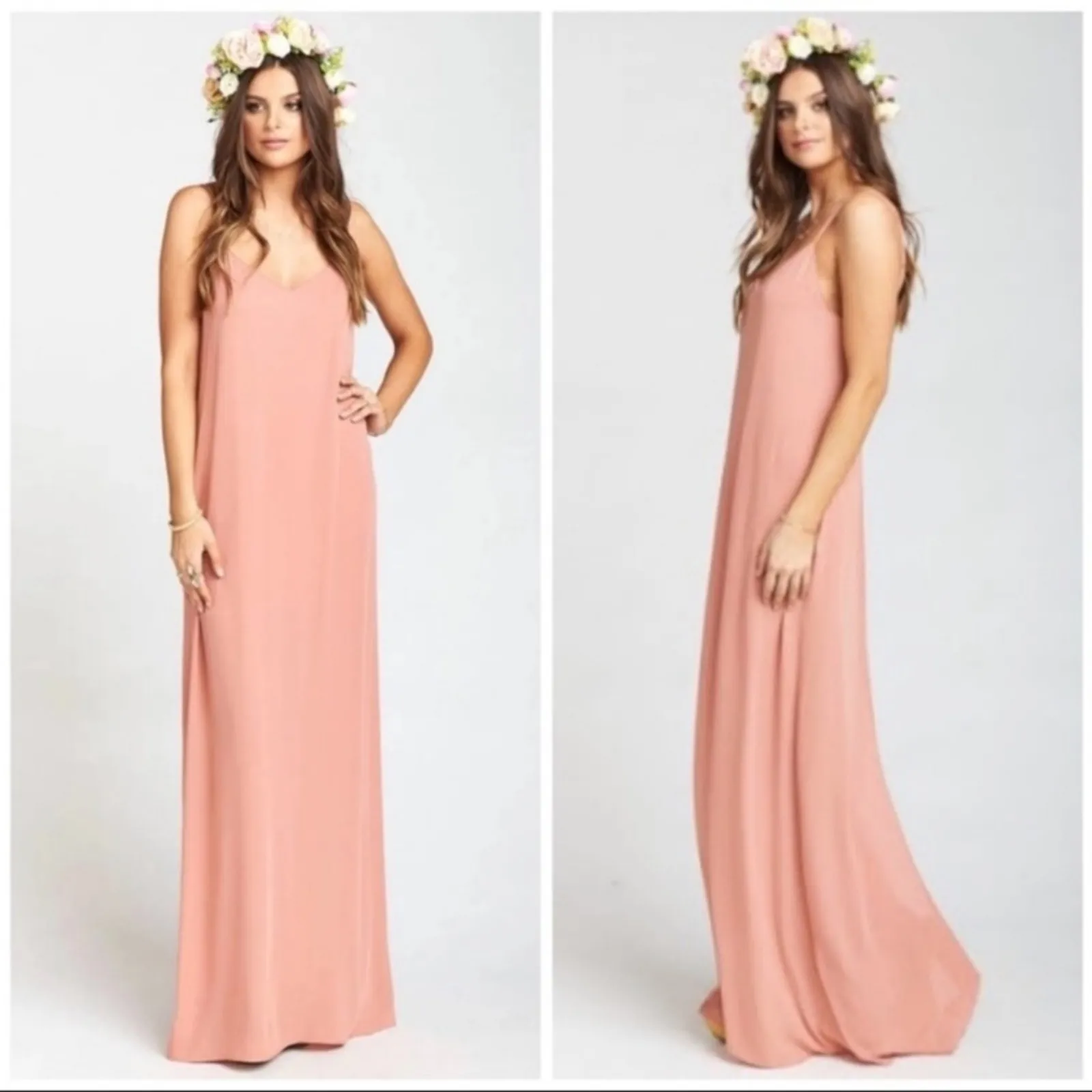 Show Me Your Mumu SMYM Jolie maxi dress in rustic mauve NEW XL - Image 6