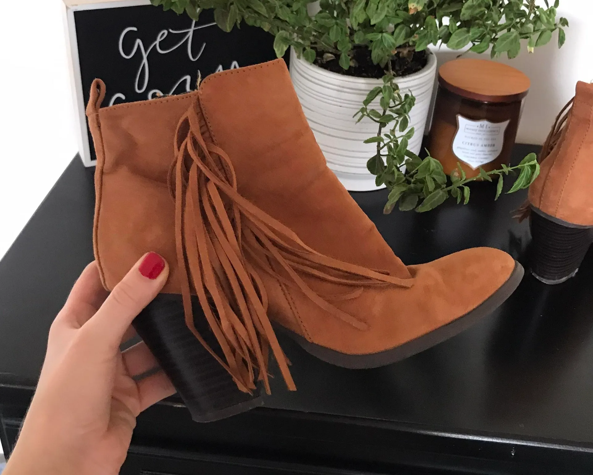 Fringe Booties  - Image 2