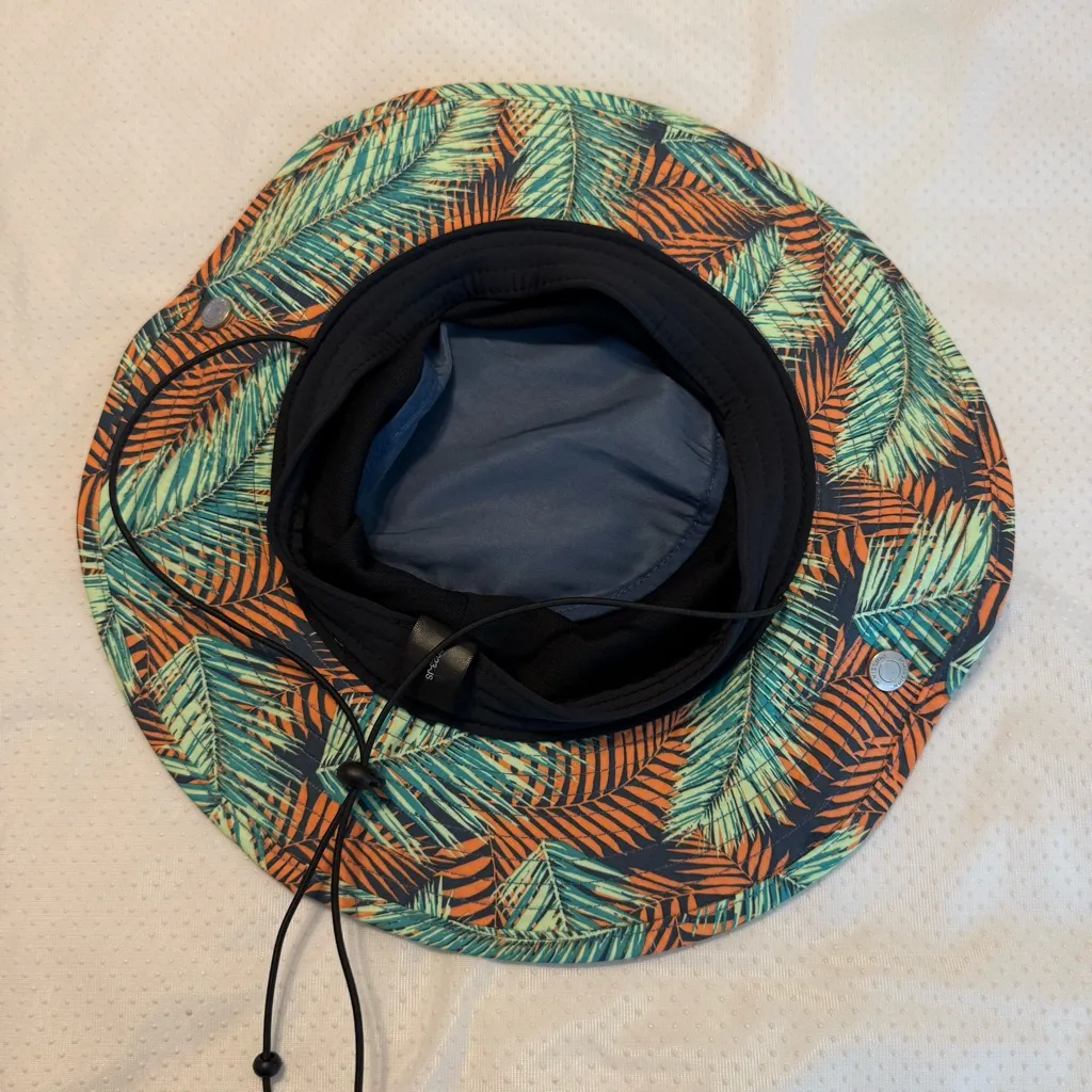 NEW Mission 2 hour Cooling Bucket Hat UPF 50 Unisex Sea Palm Foldable Wide Brim - Image 2