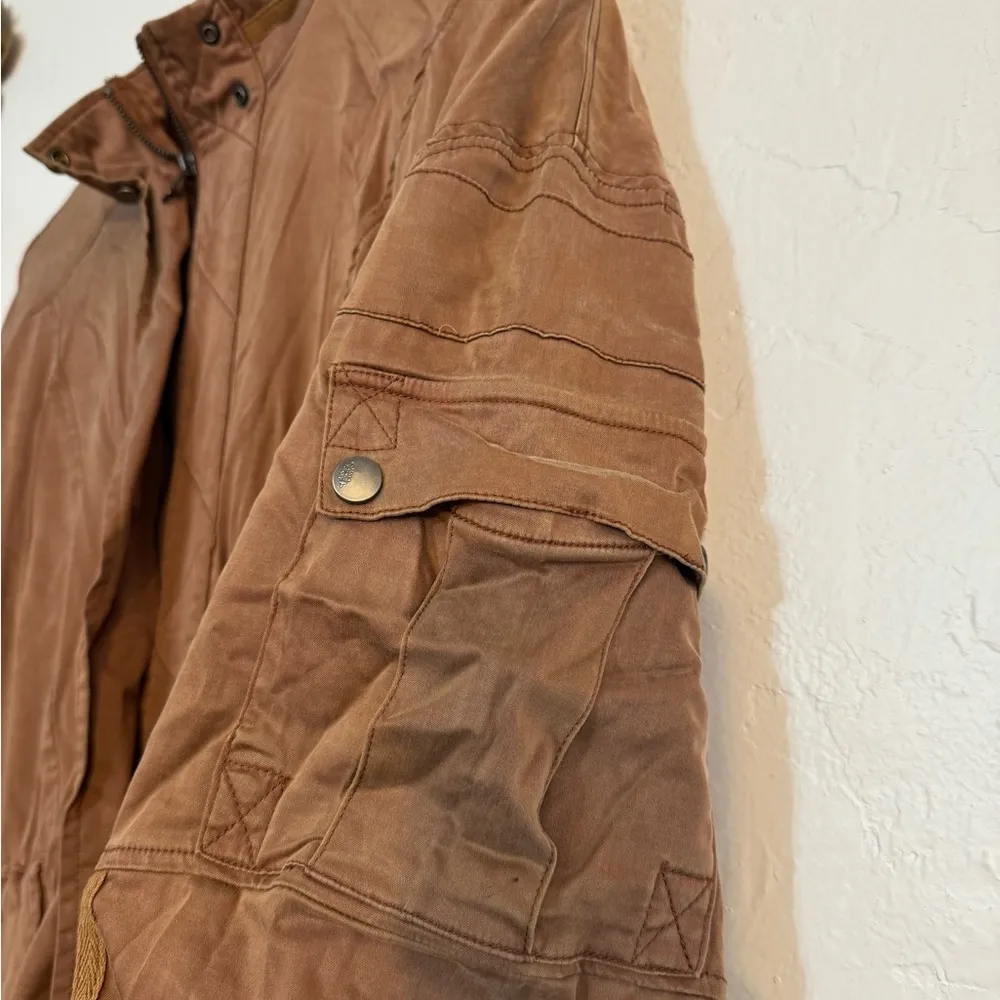 FREE PEOPLE FLY HIGH JUMPSUIT PERUVIAN WALNUT SIZE SMALL EUC LIKE NEW SMALL - Image 6